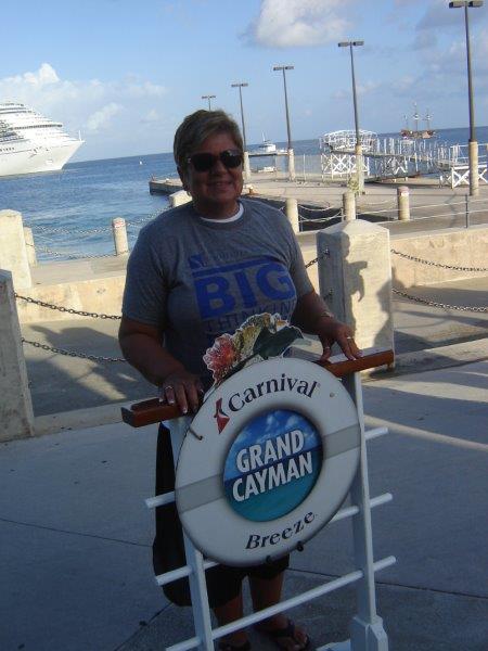 Veronica Rimel in Grand Cayman
